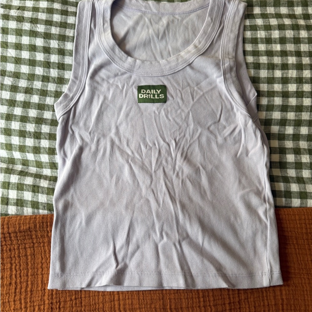 NWOT Daily Drills Lavender Tank Top